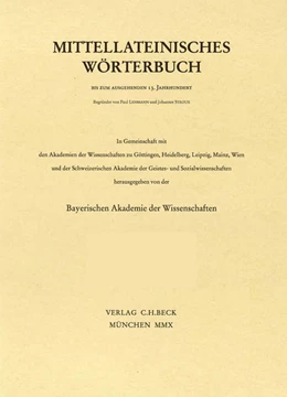 Abbildung von Mittellateinisches Wörterbuch. 46. Lieferung (incongruus - infelix) | 1. Auflage | 2016 | beck-shop.de
