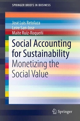 Abbildung von Retolaza / San-José | Social Accounting for Sustainability | 1. Auflage | 2015 | beck-shop.de