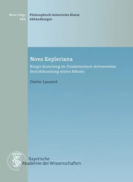 Abbildung von Launert, Dieter | Nova Kepleriana | 1. Auflage | 2016 | Heft 142 | beck-shop.de