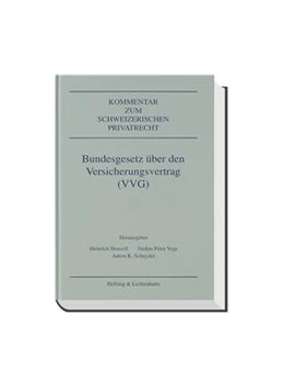 Abbildung von Honsell / Vogt | Bundesgesetz über den Versicherungsvertrag (VVG) | 1. Auflage | 2001 | beck-shop.de