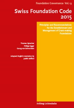 Abbildung von Sprecher / Egger | Swiss Foundation Code 2015 | 1. Auflage | 2016 | Volume 13 | beck-shop.de