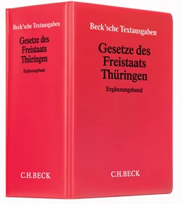 Abbildung von Gesetze des Freistaats Thüringen Ergänzungsband | 8. Auflage | 2022 | beck-shop.de