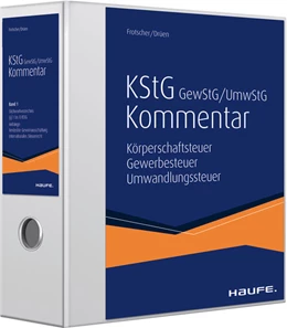 Abbildung von Frotscher / Drüen | Kommentar zum Körperschaft-, Gewerbe- und Umwandlungssteuergesetz plus Onlinezugang | 1. Auflage | 2018 | beck-shop.de