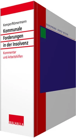 Abbildung von Kemper / Römermann | Kommunale Forderungen in der Insolvenz • ohne Aktualisierungsservice | 1. Auflage | 2018 | beck-shop.de