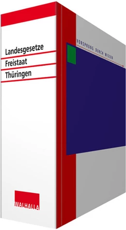Abbildung von Will | Landesgesetze Freistaat Thüringen - ohne Aktualisierungsservice | 1. Auflage | 2018 | beck-shop.de