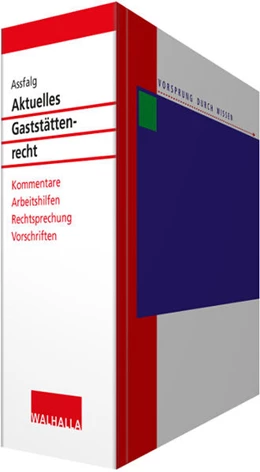 Abbildung von Assfalg / Rapp | Aktuelles Gaststättenrecht • ohne Aktualisierungsservice | 1. Auflage | 2018 | beck-shop.de