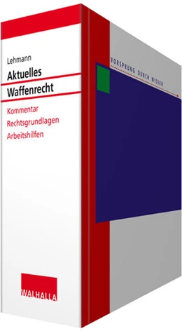 Abbildung von Lehmann | Aktuelles Waffenrecht • ohne Aktualisierungsservice | 1. Auflage | 2018 | beck-shop.de