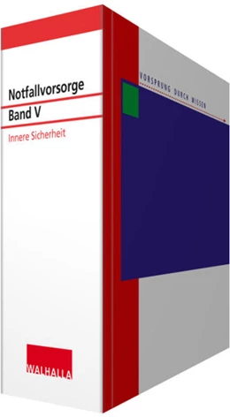 Abbildung von Notfallvorsorge Bd. V Innere Sicherheit • ohne Aktualisierungsservice | 1. Auflage | 2018 | beck-shop.de