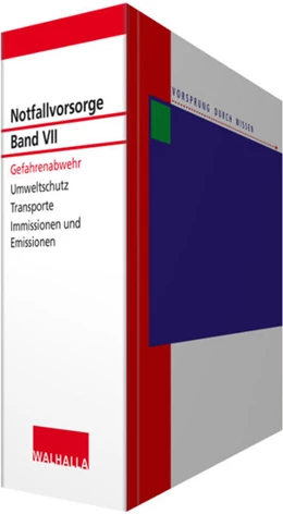 Abbildung von Wandel | Notfallvorsorge Bd. VII Gefahrenabwehr • ohne Aktualisierungsservice | 1. Auflage | 2018 | beck-shop.de