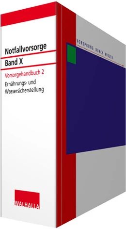 Abbildung von Notfallvorsorge Bd. X Vorsorgehandbuch 2 • ohne Aktualisierungsservice | 1. Auflage | 2018 | beck-shop.de