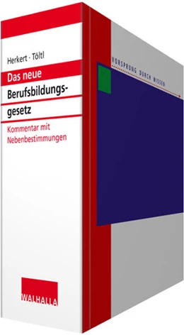 Abbildung von Herkert / Töltl | Berufsbildungsgesetz • ohne Aktualisierungsservice | 1. Auflage | 2018 | beck-shop.de