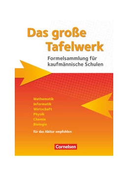 Abbildung von Dirksen / Graelmann | Das große Tafelwerk für berufliche Schulen - Formelsammlung für kaufmännische Schulen | 1. Auflage | 2016 | beck-shop.de