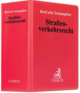 Abbildung von Straßenverkehrsrecht | 106. Auflage | 2022 | beck-shop.de