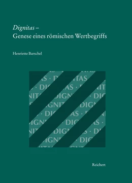 Abbildung von Barschel | Dignitas – Genese eines römischen Wertbegriffs | 1. Auflage | 2016 | beck-shop.de