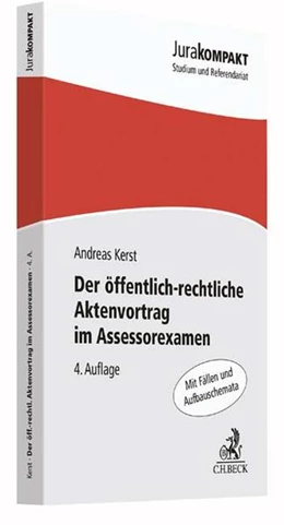 Abbildung von Kerst | Der öffentlich-rechtliche Aktenvortrag im Assessorexamen | 4. Auflage | 2017 | beck-shop.de