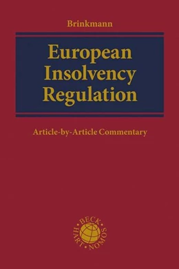 Abbildung von Brinkmann | European Insolvency Regulation | 1. Auflage | 2019 | beck-shop.de
