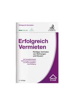 Abbildung von Erfolgreich Vermieten | 5. Auflage | 2017 | beck-shop.de