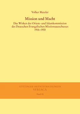 Abbildung von Metzler | Mission und Macht | 1. Auflage | 2016 | beck-shop.de
