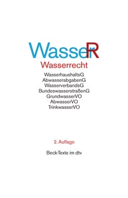 Abbildung von Wasserrecht: WasserR | 2. Auflage | 2016 | 5781 | beck-shop.de