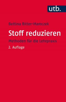Abbildung von Ritter-Mamczek | Stoff reduzieren | 2. Auflage | 2016 | 3515 | beck-shop.de