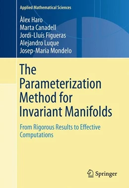 Abbildung von Haro / Canadell | The Parameterization Method for Invariant Manifolds | 1. Auflage | 2016 | beck-shop.de