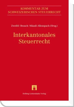 Abbildung von Zweifel / Beusch | Interkantonales Steuerrecht | 1. Auflage | 2011 | beck-shop.de