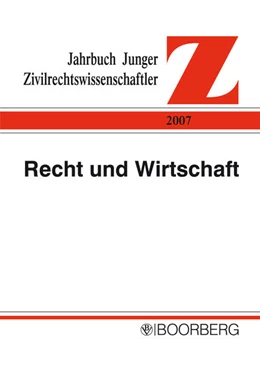 Abbildung von Recht und Wirtschaft | 1. Auflage | 2008 | beck-shop.de