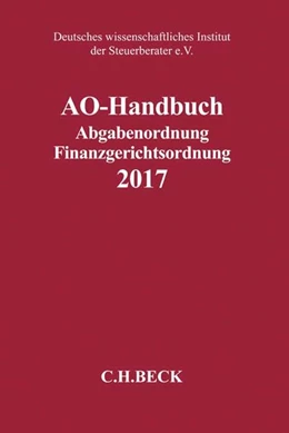 Abbildung von AO-Handbuch 2017 | 1. Auflage | 2017 | beck-shop.de