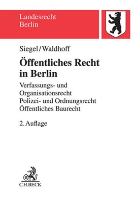 Abbildung von Siegel / Waldhoff | Öffentliches Recht in Berlin | 2. Auflage | 2017 | beck-shop.de