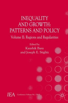 Abbildung von Stiglitz | Inequality and Growth: Patterns and Policy | 1. Auflage | 2016 | beck-shop.de