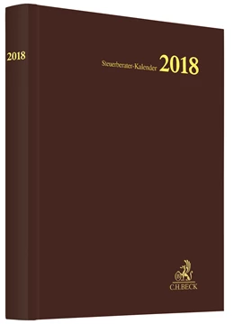 Abbildung von Steuerberater-Kalender 2018 | 1. Auflage | 2017 | beck-shop.de