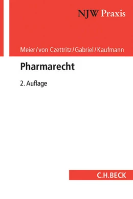 Abbildung von Meier / von Czettritz | Pharmarecht | 2. Auflage | 2018 | Band 93 | beck-shop.de