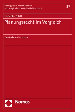 Abbildung von Zufall | Planungsrecht im Vergleich | 1. Auflage | 2016 | beck-shop.de
