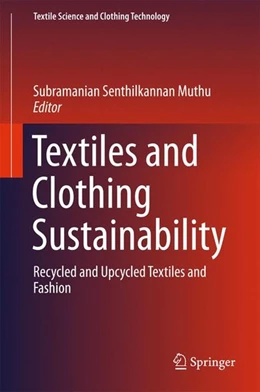 Abbildung von Muthu | Textiles and Clothing Sustainability | 1. Auflage | 2016 | beck-shop.de