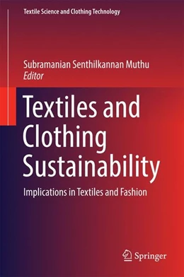 Abbildung von Muthu | Textiles and Clothing Sustainability | 1. Auflage | 2016 | beck-shop.de