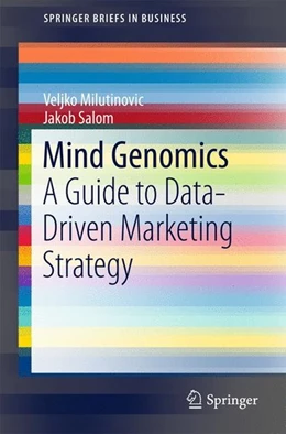 Abbildung von Milutinovic / Salom | Mind Genomics | 1. Auflage | 2016 | beck-shop.de
