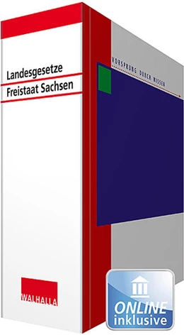 Abbildung von Will | Landesgesetze Freistaat Sachsen • mit Aktualisierungsservice | 1. Auflage | 2018 | beck-shop.de