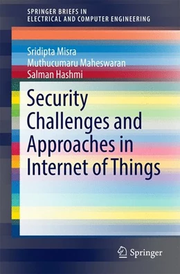 Abbildung von Misra / Maheswaran | Security Challenges and Approaches in Internet of Things | 1. Auflage | 2016 | beck-shop.de