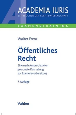 Abbildung von Frenz | Öffentliches Recht | 7. Auflage | 2017 | beck-shop.de