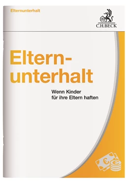 Abbildung von Elternunterhalt | 1. Auflage | 2017 | beck-shop.de