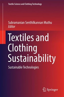 Abbildung von Muthu | Textiles and Clothing Sustainability | 1. Auflage | 2016 | beck-shop.de