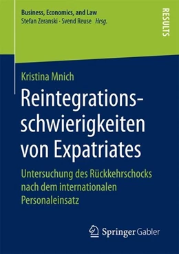 Abbildung von Mnich | Reintegrationsschwierigkeiten von Expatriates | 1. Auflage | 2016 | beck-shop.de