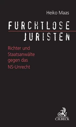 Abbildung von Maas | Furchtlose Juristen | 1. Auflage | 2017 | beck-shop.de