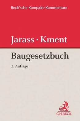 Abbildung von Jarass / Kment | Baugesetzbuch: BauGB | 2. Auflage | 2017 | beck-shop.de