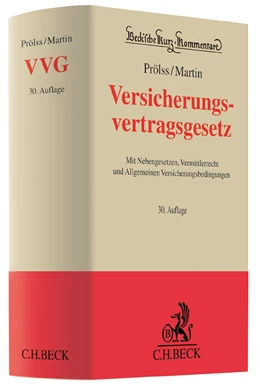 Abbildung von Prölss / Martin | Versicherungsvertragsgesetz: VVG | 30. Auflage | 2018 | beck-shop.de