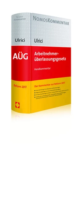 Abbildung von Ulrici | AÜG | 1. Auflage | 2017 | beck-shop.de