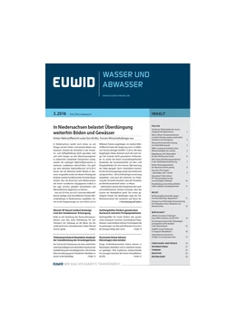Abbildung von EUWID Wasser und Abwasser | 21. Auflage | 2018 | beck-shop.de