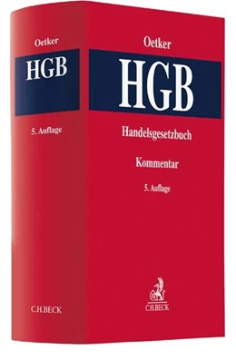 Abbildung von Oetker | Handelsgesetzbuch: HGB | 5. Auflage | 2017 | beck-shop.de