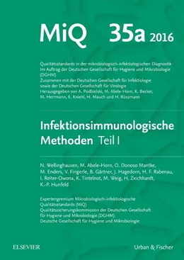 Abbildung von Hunfeld / Abele-Horn | MIQ Heft: 35a Infektionsimmunologische Methoden Teil 1 | 1. Auflage | 2016 | beck-shop.de