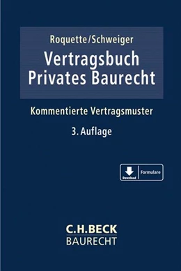 Abbildung von Roquette / Schweiger | Vertragsbuch Privates Baurecht | 3. Auflage | 2020 | beck-shop.de